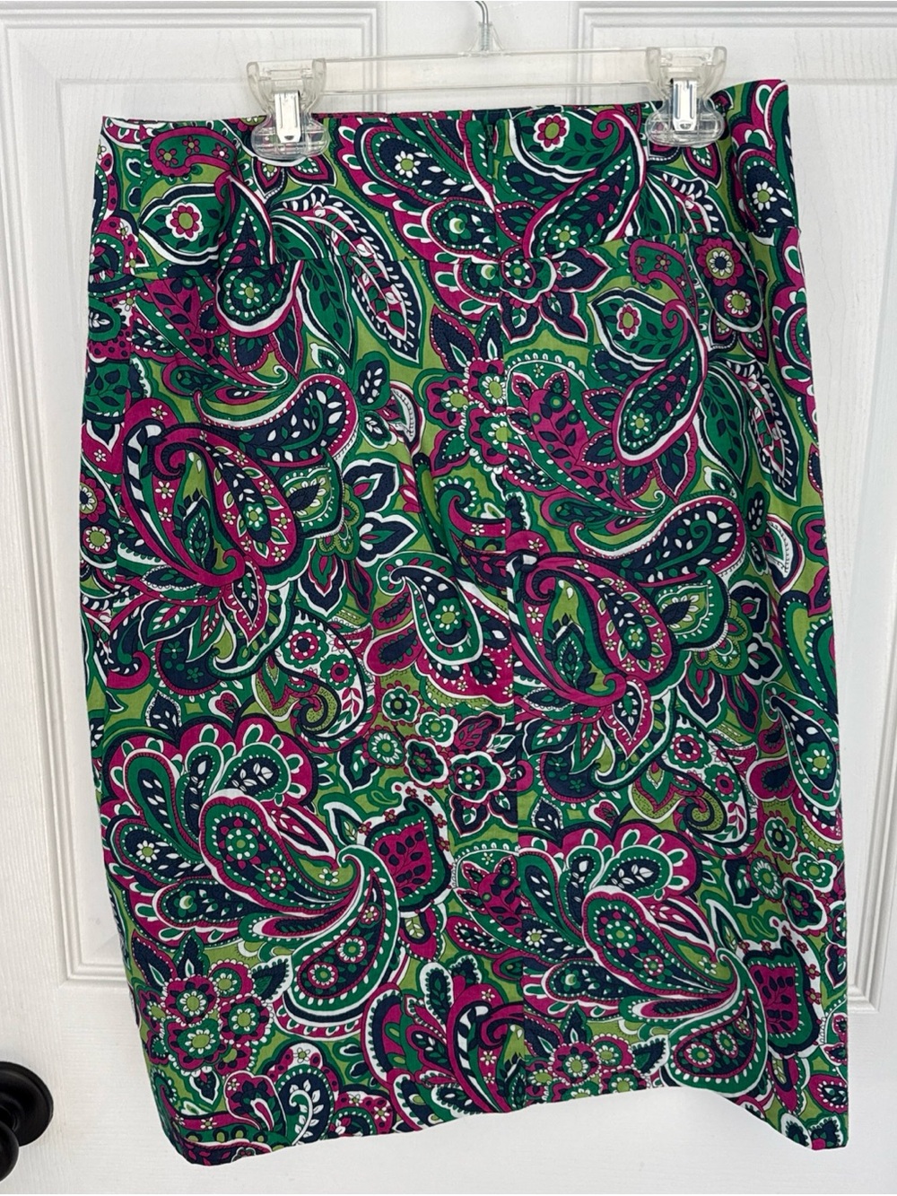 Talbots Paisley skirt